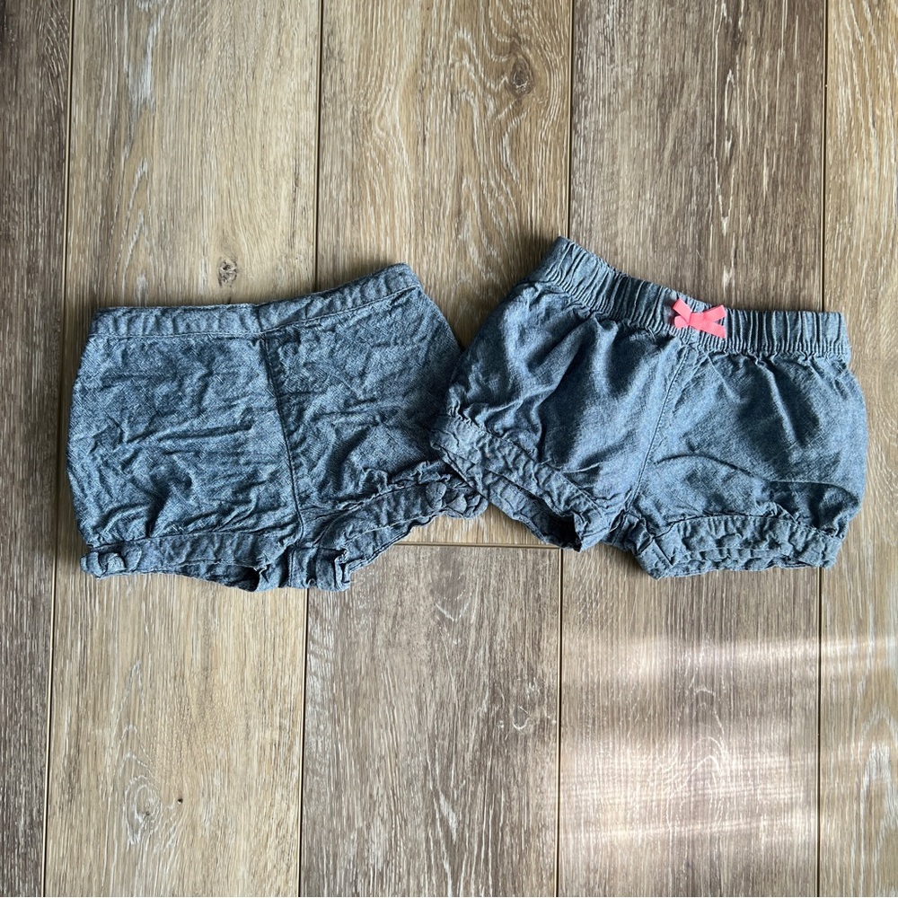 Child of Mine Bloomers 6-9 Months Denim